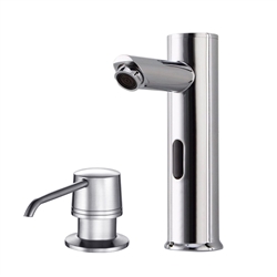 Commercial bathroom soap dispenser